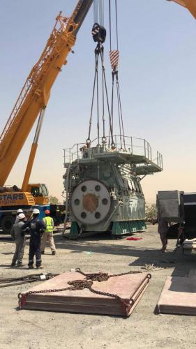 236 ton ship engine